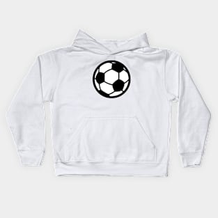 Soccerball Emoticon Kids Hoodie